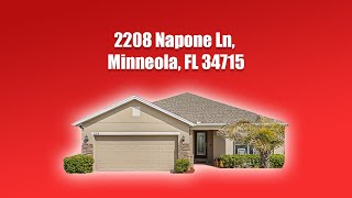 Deniz Realty Partners Listing 2208 Napone Ln Minneola FL 34715 [upl. by Sirovart]