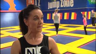 Jump Zone Fitness TV3 Midday with Elaine [upl. by Salaidh964]