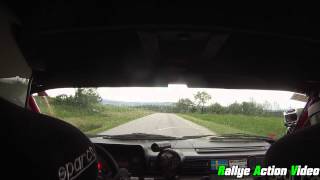 Wechselland Rallye 2014  Markus Gremsl ONBOARD  Volvo 740 [upl. by Neeka]