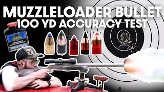 HOW ACCURATE ARE THEY Testing the top 5 Muzzleloader bullets for accuracy at 100 yards  BH 209 [upl. by Ariadne]