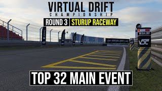 VDC 2021  Round 3 Sturup Raceway  Top 32 [upl. by Ennaear]