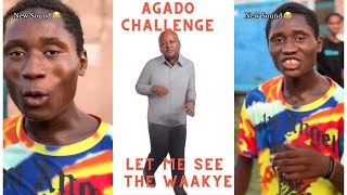 Agado challenge  Let me see the Waakye Viral Challenge [upl. by Castle]