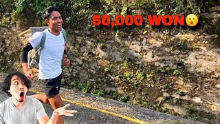 भाइले डोको रेस मा 50000 चुना लगायो😆50k BAJI AT BHALAM POKHARA DOKO CARRY RACE [upl. by Montagna]