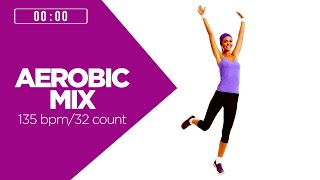 60Minute Aerobic Mix 2024 135 bpm32 count [upl. by Kenny]