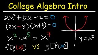 Algebra Review [upl. by Marleah]