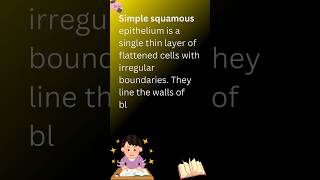 Simple squamous epitheliumsimple squamous epithelial tissue simplesquamous tissue youtubeshorts [upl. by Franckot]