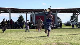 Womans Jingle Beardy’s amp Okemasis Celebrating Nehiyawak Pow wow June 21 2023 [upl. by Ralli]