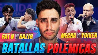 ⚠️ LA POLÉMICA ⚠️ GAZIR VS FAT N  YOIKER VS MECHA  RED BULL INTERNACIONAL 🐓 [upl. by Kunin]