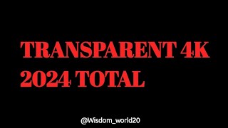 Transparent 4K 2024 Total  Pronunciation Guide in English [upl. by Carol828]