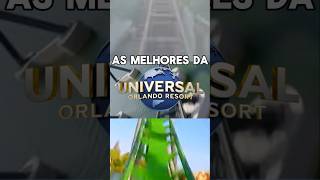 Top 3 montanhas russas da Universal Orlando shorts disney turismo [upl. by Liris]