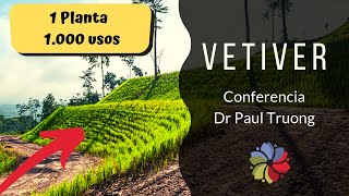 Control de erosion y saneamiento de efluentes Conferencia sobre Vetiver  Dr Paul Truong [upl. by Aneerak]