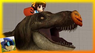 SFM Godzilla 2019 and TRex and Halloween [upl. by Viglione]