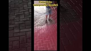 Floor waterproofing Fixitsealplus [upl. by Euphemia165]