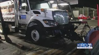 VIDEO Lynnwood prepares by deicing roads ahead of winter weather [upl. by Jorie]