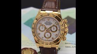 Rolex COSMOGRAPH DAYTONA Oyster 40 mm Everose gold m116515ln 0055 [upl. by Arquit745]