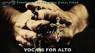 PANALANGIN SA PAGIGING BUKAS PALAD FOR ALTO VOICE [upl. by Yelyr117]