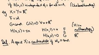 109 Homotopy equivalence [upl. by Yorel]