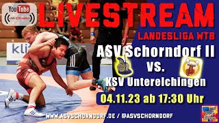 20231104  WRVLandesliga  ASV Schorndorf II  KSV Unterelchingen [upl. by Kelvin3]