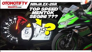 Top Speed Kawasaki Ninja ZX25R Mentok Segini l Otomotif TV [upl. by Marcell]