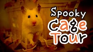 🕸 Hamoween Cage Tour 👻 Halloween cage theme [upl. by Hgieliak]