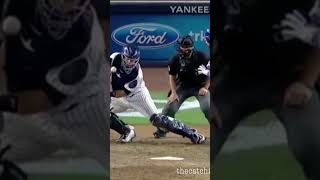 MLB catchers showing how to block pitches in the dirt lateral blocks catchers mlb baseball [upl. by Yojal]