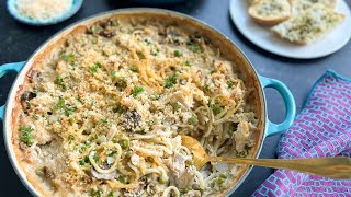 Traditional Chicken Tetrazzini Recipe [upl. by Adine729]