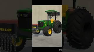 Jhaler on Tractor Bumper 🔥John Deere 👑tractor ytshorts [upl. by Rosenstein657]