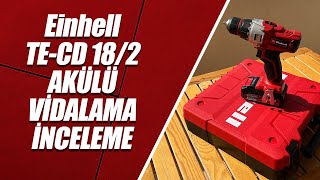 Einhell TECD 182 AKÜLÜ VİDALAMA MATKAP İNCELEME [upl. by Airla]