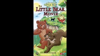 Opening To The Little Bear Movie 2003 VHS Australia [upl. by Ailehs]