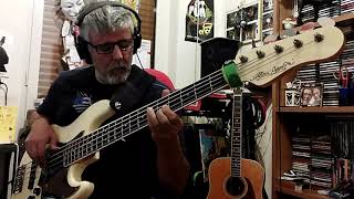 Maledetta primavera by Loretta Goggi personal bass cover by Rino Conteduca with Alleva Coppolo LG5 [upl. by Cari665]