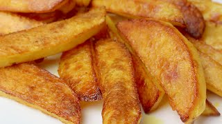 Crispy Oven Baked French Fries Recipe [upl. by Serles]