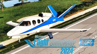 Cirrus Vision Jet SF50  First LookStart Up  MSFS 2024 [upl. by Atinniuq]