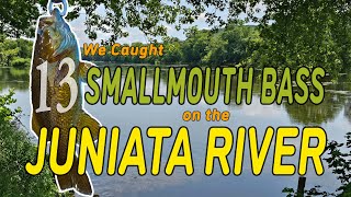 Juniata River Smallmouth Bass Fishing Extravaganza [upl. by Chancelor]