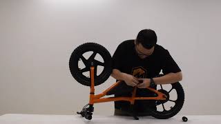 Massimo How To E13 Balance Bike Assembly [upl. by Thetis282]