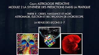 ASTROLOGIE PRÉDICTIVE Module 2  les prédictions dans la pratique Leçons 5  7 [upl. by Micah]