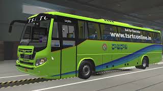 NEW APSRTC RAJADHANI BUS MOD FOR EURO TRUCK SIMULATOR HOW TO DOWNLOAD ETS2 GAME IN MOBILE🤫 TUTORIAL [upl. by Cissie]