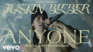 Justin Bieber  Anyone Official Live Performance  Vevo [upl. by Yelnats]