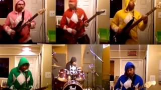 Power Rangers Theme Song Fullband ClassicalHard Rock Version [upl. by Rhyne]