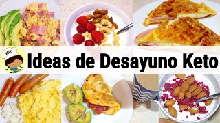 Ideas de Desayuno Keto Desayuno CetogénicoCafé ketoqué como en Keto [upl. by Yahs968]