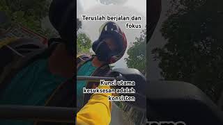 KONSISTEN ADALAH SALAH SATU KUNCI KESUKSESAN youtubeshorts motovlog shorts [upl. by Llezom]