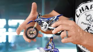 UnBoxing Justin Barcia YZ450F New Ray Toys JGRMX Yamaha 112 Scale Replica [upl. by Ahsikram237]