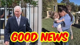 Prince Archie Princess Lilibet receive good news about grandpa King Charles [upl. by Elsie760]