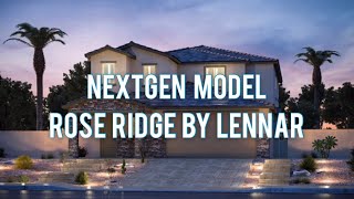 NextGen Home For Sale in Henderson By Lennar at Rose Ridge  Verbena  2960 Sq Ft  3 Bed  25 Bath [upl. by Fisk]