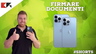 Come creare firma e firmare documenti con iPhone [upl. by Nylissej927]