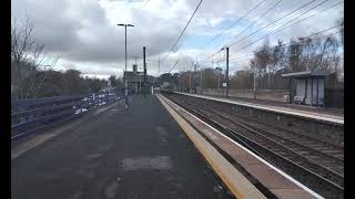 Northern 158860 arrives to terminate at Morpeth [upl. by Lowenstein690]