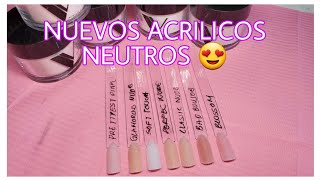 Colores de Acrilicos no deben faltar en tu mesa 🤩 Valentino Beauty Pure [upl. by Koch154]