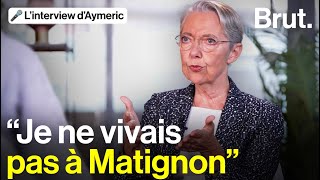 Son salaire sa vie privée sa relation avec le président  Élisabeth Borne raconte tout [upl. by Daisey]