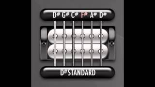 Perfect Guitar Tuner D  Eb Standard  Half Step Down  D G C F A D [upl. by Ellednahs]