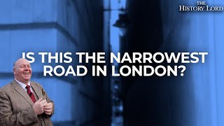 Is This The Narrowest Road In London [upl. by Aisyla]