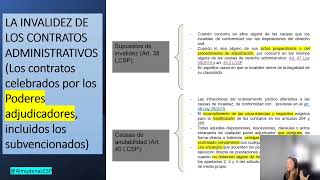 7 Art 38 a 43 RESUMEN Ley contratos 92017 LCSP para OPOSITORES [upl. by Ahsek]